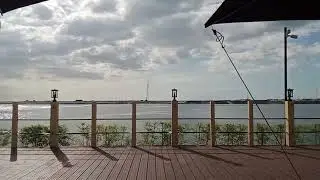 Seascape village seaside view