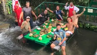 Jun Limpot invited PBAmc at Villa Escudero - James yap nawala ang abs sa kabusugan- sarap ng fudtrip