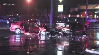 One person dead, child in critical condition following major traffic accident on Staples, Baldwin