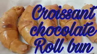 Chocolate  Roll  bun  Recipe in Tamil Easy Homemade  croissant  Recipe