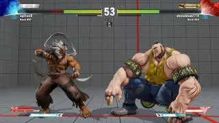 SFV~ Abigail (shinobism114) vs. Akuma (option9) HD