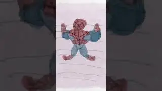 Spider-man dress mode - climbing a wall