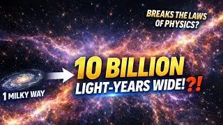 The Biggest Thing in the Universe Is Mostly Empty 😳