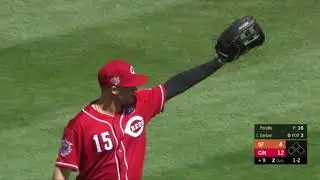 Michael Lorenzen's 2019 outfield catches
