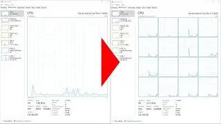 how to see all cores in task manager windows