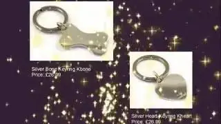Silver Keyrings from Edinburgh Silver. The Perfect Birthday Gift