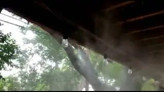 Patio Mist Cooling System Installation by MCS Austin