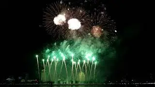 Brazil fireworks show at DIFF 2019 - DaNang city