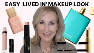 EASY EVERYDAY 'LIVED IN' MAKE UP LOOK | MODERN SMOKEY EYE,  GLOWY COMPLEXION | CLASSIC NUDE LIP!