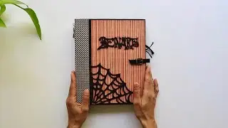 Halloween Folio Album Student Made *Breathtaking! Graphic 45 Midnight Tales
