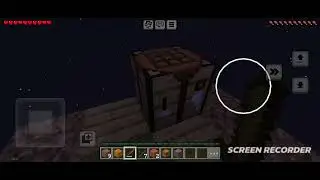 Playing 1 Block In MineCraft l Part 1l😁