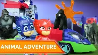 Animal Adventure Trouble! 💜 PJ Masks Creations | Play with PJ Masks