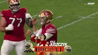 What a touchdown by Brock Purdy to Kyle Juszczyk! - 49ers vs Chicago Bears - NFL Week 17 2025