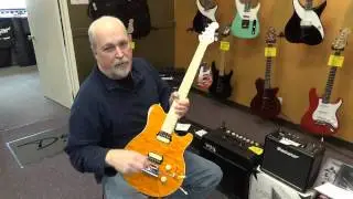 Northwest Guitars: Music Man Axis Super Sport in transparent yellow