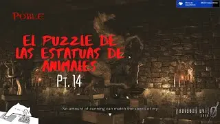 El acertijo de las estatuas de animales | Resident Evil 0 HD Remaster | Pt. 14
