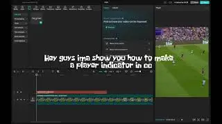 Player indicator tutorial in cc:CAPCUT PC EDIT TUTORIALS TUTORIAL 2