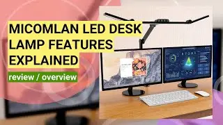 Micomlan LED Desk Lamp Review: The Ultimate Adjustable Lighting Solution