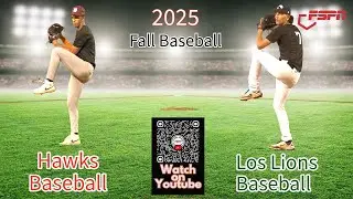 2025 Fall baseball Hawks baseball vs Los Lions Baseball from Westland Gardens Park #fspn ￼#foryou 