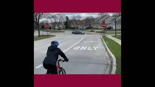 Public Safety Campaign: Riding Straight, Right Turn Lane