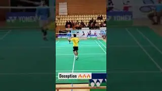 Deception🔥 #badminton  #badminton #love  #loveagain  #youtubeshorts #shorts #flexpro #pak #youtech
