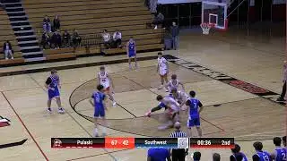 RSN Pulaski Varsity Boys Basketball vs. Southwest