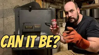 Какой безумный миф! - Сжигание алюминиевых банок для очистки дымохода???