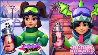 Subway Surfers: Winter Xtreme 🆚 Aloha Hawaii 