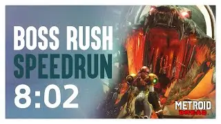 Metroid Dread Boss Rush Speedrun In 8 Minutes