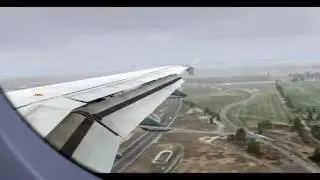 FSX German Wings | Aerosot  A319 | Landing | Berlin Sch&ouml;nefeld Airport | HD