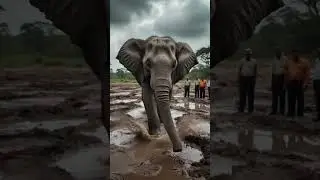 Elephant in muddy  #elephant #elephantvideos  #elephantvideo #elephantsound #elephants