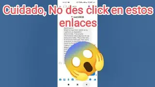 Cuidado no des click en este tipo de enlaces