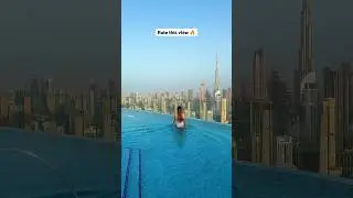 Hotel pool goals in Dubai #travel
