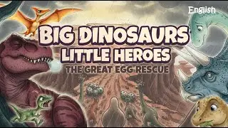 Big Dinosaurs Little Heroes: The Great Egg Rescue | Bedtime story for kids | Dinosaurs adventure
