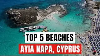 AYIA NAPA, CYPRUS 🇨🇾 [4K Drone] &mdash; Top 5 Beaches in Cyprus