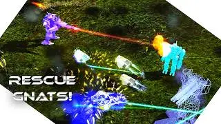 Commander Snipes Left And Right! | Zero-K 5 vs 5