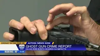 California Attorney General Rob Bonta says ghost guns are closely linked to a rise in gun crime in