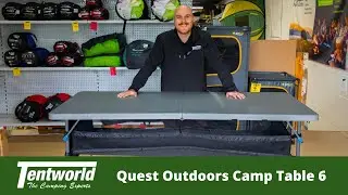Quest Outdoors Camp Table 6