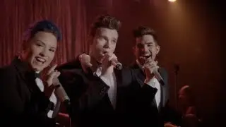 The Happening - Glee Cast - Chris Colfer, Demi Lovato & Adam Lambert