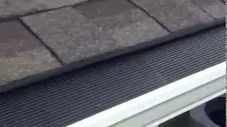 SlimGuard Gutter Protection - Stops Clogged Gutters and Downspouts - Free Sample