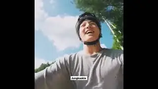 Jungkook is very excited while riding atv🐰🏎
