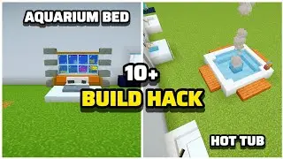MINECRAFT 10+ HOME BUILD HACKS || HOME DECOR IDEAS ||