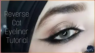 5 minute reverse cat eyeliner tutorial for beginners|Smoky Eyeliner