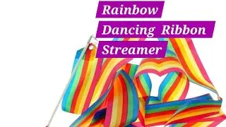 Rainbow Dancing Ribbon #jugglingtricks #patilmagicshop #patilmagic #dancingstramer#juggling