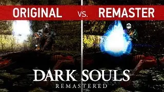 Dark Souls Remastered Comparison - Original (Xbox 360) vs. Remaster (PS4 Pro)