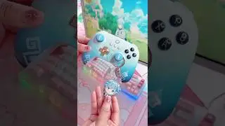 Chongyun Controller! #genshinimpact #8bitdo #unboxing #cute