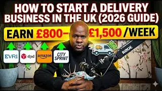 How to Start a Delivery Business in the UK (2026) | Earn &pound;800&ndash;&pound;1,500/Week with EVRI, DPD, Amazon etc