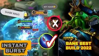100% SURE WIN! BANE BEST BUILD IN 2022 | ONE HIT BUILD | HOW TO USE BANE IN SIDELANE MYTHIC RANK