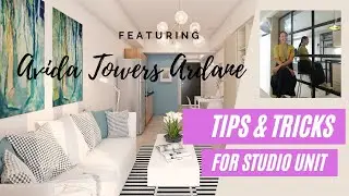 TIPS AND TRICKS IN DESIGNING YOUR 23 SQM STUDIO UNIT IN AVIDA #Alabang #property #Preselling