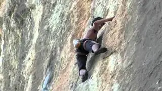 Escalada en Ricote con Raul 7C+
