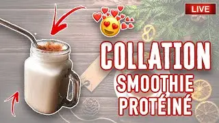 RECETTE : Smoothie protéiné délicieux, simple et healthy 🍹🤤 | #1MonthConfinement